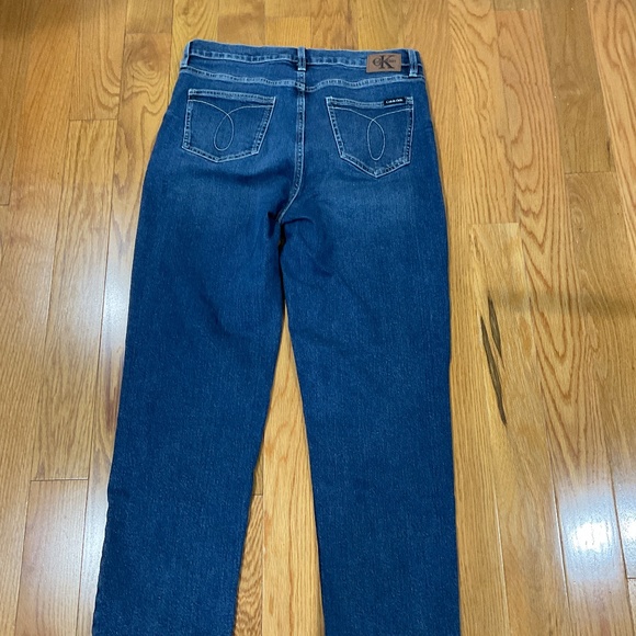 Calvin Klein Blue Denim Jeans, Size 8, NWOT - Picture 3 of 4